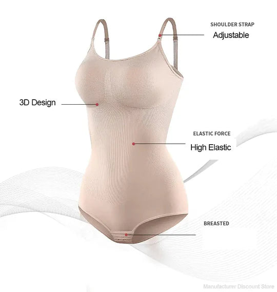 Sleeveless Sculpting Body Shapewear (Buy 1 Get 1 Free).