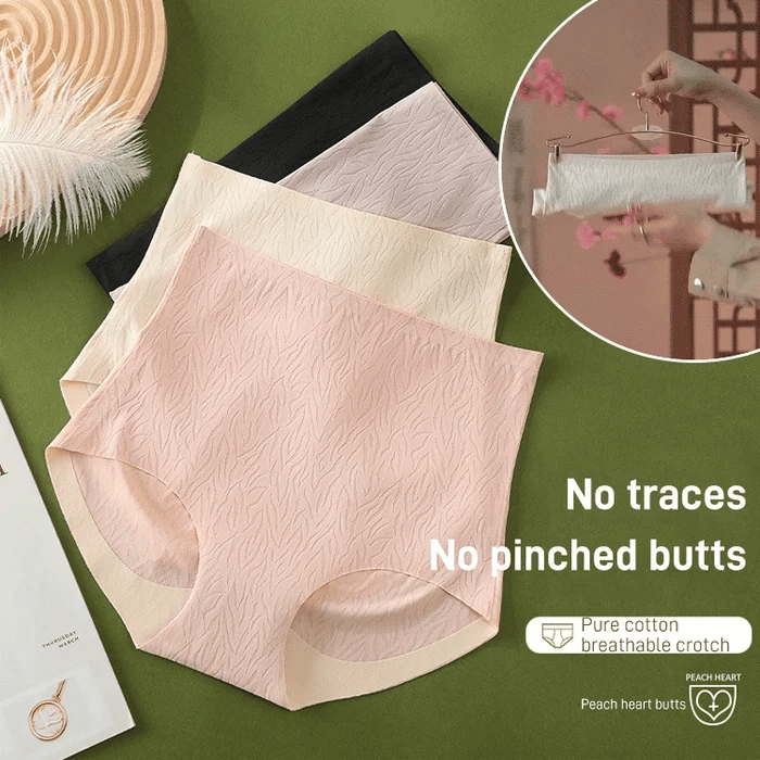 Tummy Control & Hip Lifting Seamless Panties - Multicolor (Pack Of 4.)