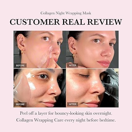 Korean Collagen Night Wrapping Mask (Pack of 2)