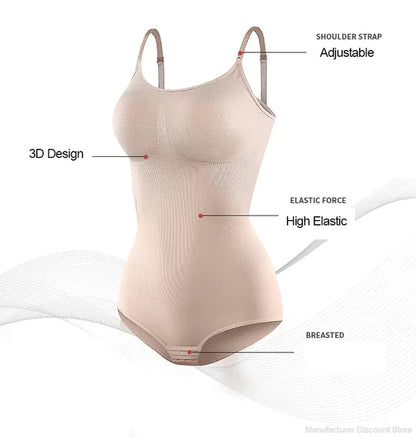 Sleeveless Sculpting Body Shapewear (Buy 1 Get 1 Free).