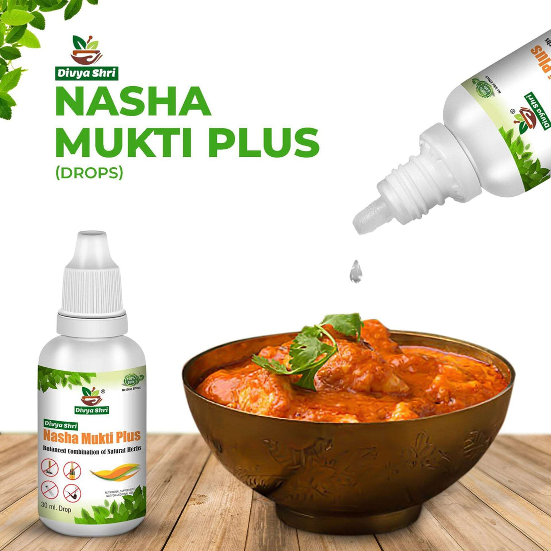 Nasha Mukti Plus De-Addiction Ayurvedic Medicine 100% Herbal