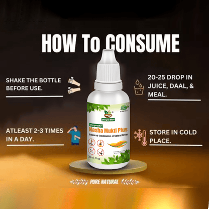 Nasha Mukti Plus De-Addiction Ayurvedic Medicine 100% Herbal