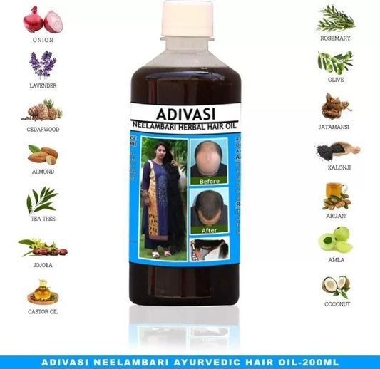 Adivasi Neelambari Herbal Hair Oil